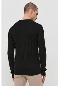 Jack & Jones Sweter męski kolor czarny. Okazja: na co dzień. Kolor: czarny. Długość rękawa: długi rękaw. Długość: długie. Styl: casual #3