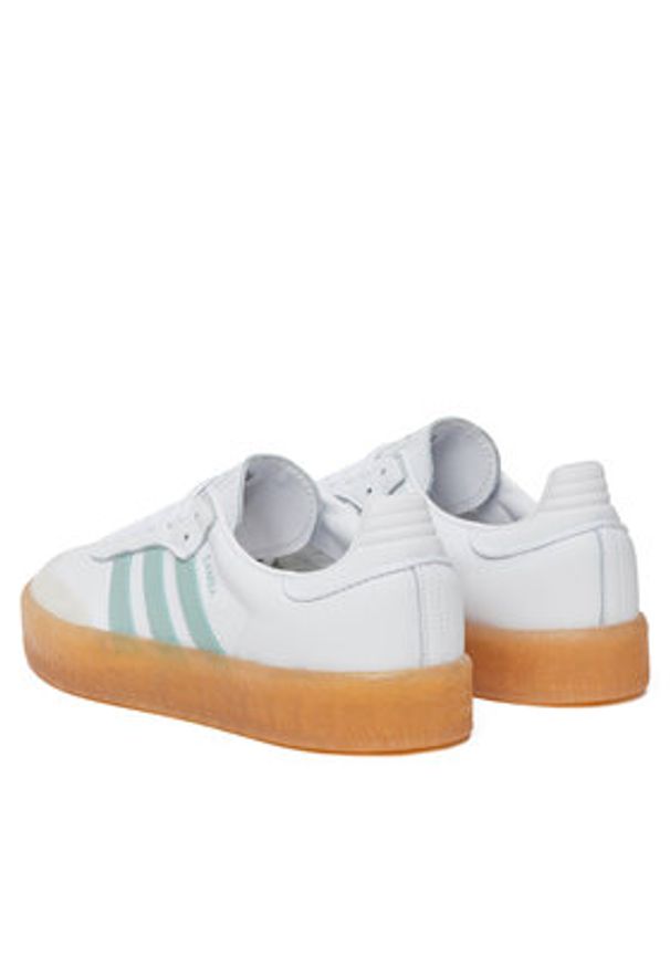 Adidas - adidas Sneakersy Sambae JP5609 Biały. Kolor: biały. Materiał: skóra