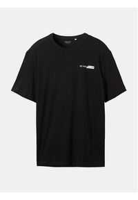 Tom Tailor T-Shirt 1040821 Czarny Regular Fit. Kolor: czarny. Materiał: bawełna #4