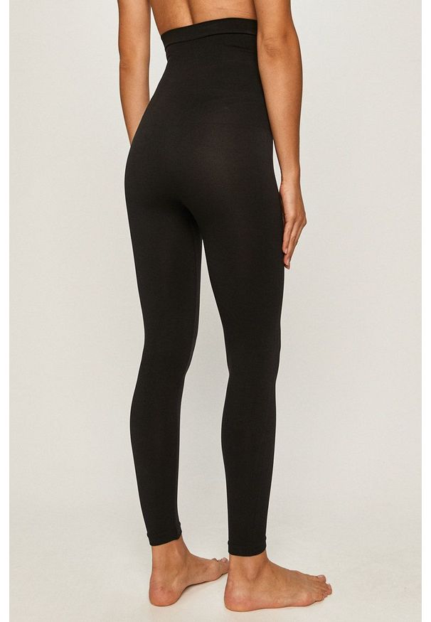 Spanx - Legginsy. Stan: podwyższony. Kolor: czarny. Materiał: dzianina