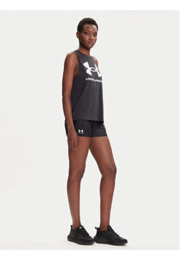 Under Armour Szorty sportowe Ua Hg Authentics Shorty 1383629-001 Czarny Compression Fit. Kolor: czarny. Materiał: syntetyk