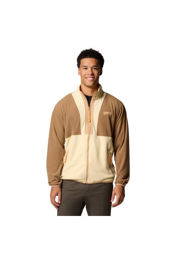 columbia - Polar Columbia Backbowl Ii. Kolor: beżowy. Materiał: polar. Sport: turystyka piesza