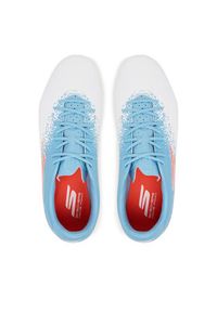 skechers - Skechers Buty do piłki nożnej Gold Tf 252016 WTQP Biały. Kolor: biały. Materiał: skóra #6