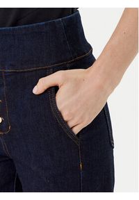 Rinascimento Jeansy CFC0124932003 Granatowy Wide Leg. Kolor: niebieski
