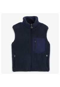 SERGE BLANCO - Polar bez rękawów Serge Blanco Montreal. Kolor: niebieski. Materiał: polar. Długość rękawa: bez rękawów #1