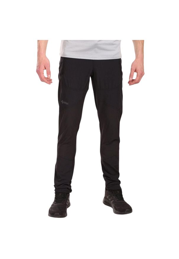 Spodnie outdoorowe męskie Kilpi ARANDI-M. Kolor: czarny. Materiał: nylon