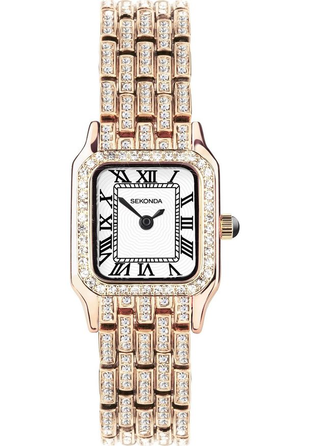 Zegarek Sekonda Zegarek damski Sekonda 40662 różowe złoto. Kolor: złoty, wielokolorowy, różowy