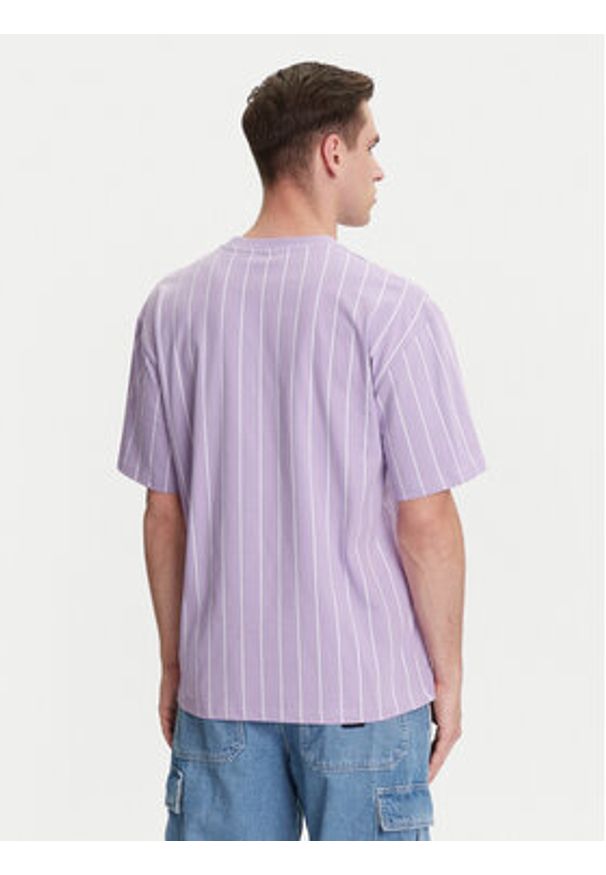 Karl Kani T-Shirt PD00005364 Fioletowy Relaxed Fit. Kolor: fioletowy. Materiał: bawełna