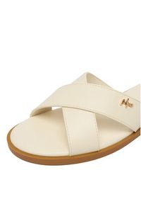 MEXX Klapki CEO-HY6699-1 Écru. Kolor: kremowy. Materiał: skóra #9