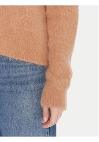 Kontatto Sweter 3M0863C Beżowy Relaxed Fit. Kolor: beżowy. Materiał: syntetyk #5