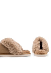 Home & Relax Kapcie C-AW-17 Brązowy. Kolor: brązowy. Materiał: materiał #6