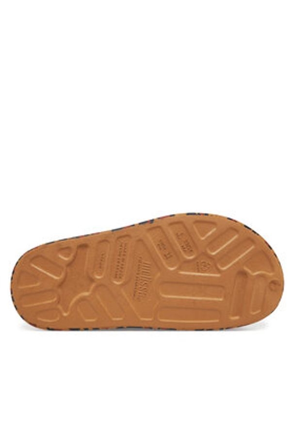 melissa - Melissa Klapki Melissa Free Print Slide Ad 33973 Brązowy. Kolor: brązowy. Wzór: nadruk