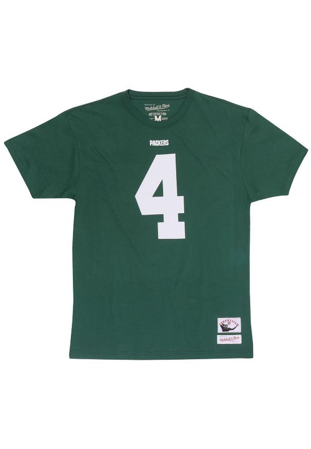 Mitchell & Ness - koszulka nfl Green Bay Packers Brett Favre. Kolor: zielony. Sport: piłka nożna