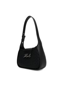 Karl Lagerfeld - KARL LAGERFELD Torebka A3W30049 Czarny. Kolor: czarny. Materiał: skórzane #4