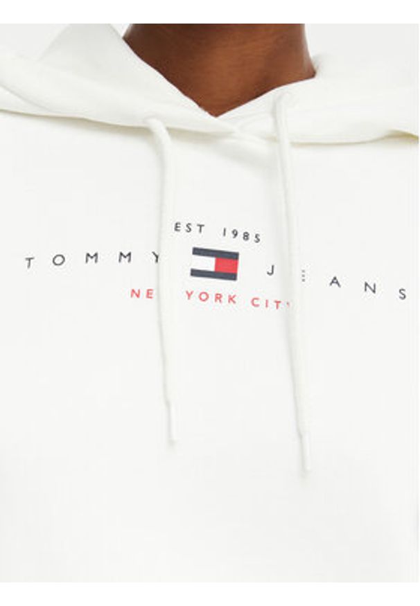 Tommy Jeans Bluza Tjw DW0DW23485 Biały Regular Fit. Kolor: biały. Materiał: bawełna