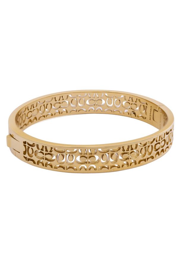 Coach Bransoletka 37541313 Złoty. Materiał: metalowe. Kolor: złoty