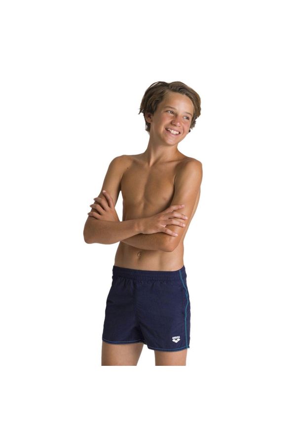 Spodenki szorty chłopięce sportowe plażowe na basen plażę Arena Bywax. Kolor: niebieski