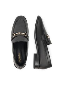 DeeZee Loafersy DZ2304-4 Czarny. Kolor: czarny. Materiał: skóra #7