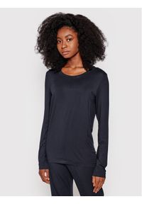 Hanro Koszulka piżamowa Yoga 7996 Czarny. Kolor: czarny