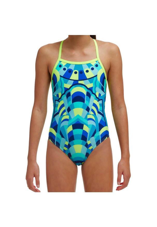 FUNKITA - Strój do pływania dziewczęcy Funkita Cirque du Swim Strapped In. Kolor: wielokolorowy