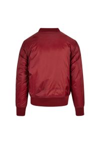 BUILD YOUR BRAND - Męska Kurtka Bomber. Kolor: czerwony, wielokolorowy, brązowy