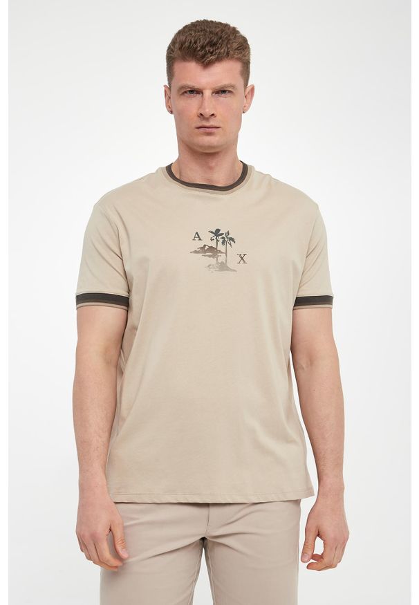 Armani Exchange - T-shirt męski AMRANI EXCHANGE