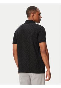 BOSS Polo Swing 50564801 Czarny Regular Fit. Typ kołnierza: polo. Kolor: czarny. Materiał: bawełna #5