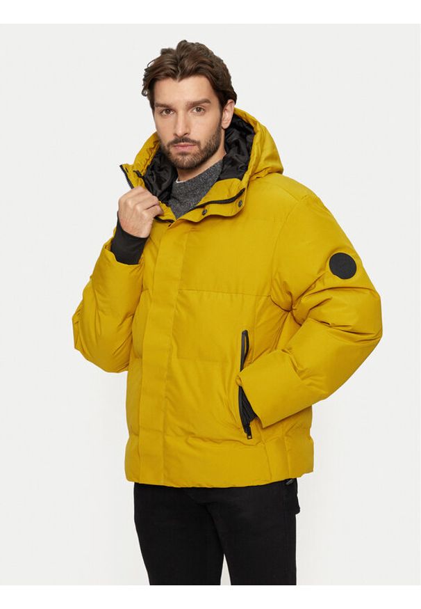 Jack & Jones Kurtka zimowa Alpha 12261971 Żółty Regular Fit. Kolor: żółty. Materiał: syntetyk. Sezon: zima