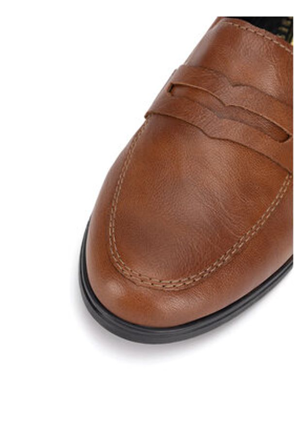 Rieker Lordsy 46260-22 Brązowy. Kolor: brązowy. Materiał: skóra