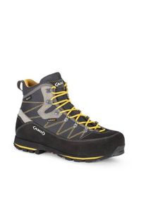 Buty trekkingowe męskie Aku Trekker L3 Gtx. Wysokość cholewki: za kostkę. Zapięcie: sznurówki. Kolor: szary, wielokolorowy. Materiał: skóra, syntetyk, materiał, tkanina. Szerokość cholewki: normalna. Sport: turystyka piesza #1
