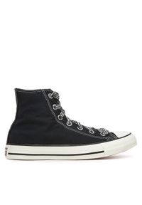 Converse Trampki Chuck Taylor All Star Gingham A13661C Czarny. Kolor: czarny. Materiał: materiał