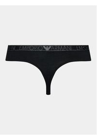 Emporio Armani Underwear Komplet 2 par stringów 163333 3F223 00020 Czarny. Kolor: czarny. Materiał: bawełna #4