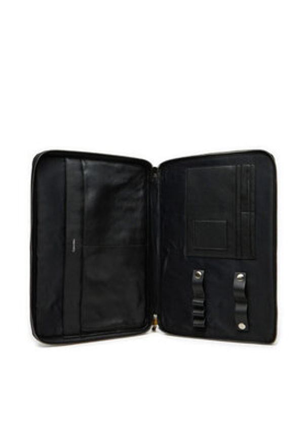 Calvin Klein Etui na laptopa Ck Sleek Folio K50K513035 Czarny. Kolor: czarny. Materiał: skóra