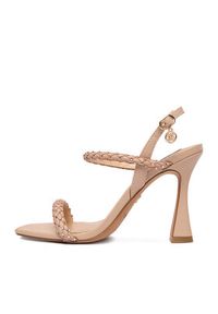 Nine West Sandały EO-LS95066-25 Różowy. Kolor: różowy. Materiał: materiał #6