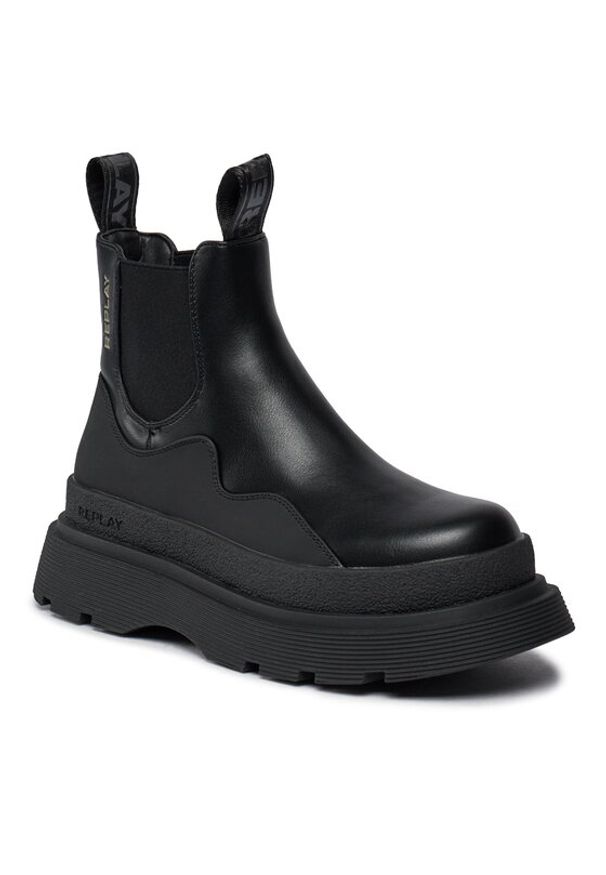 Botki Replay. Kolor: czarny