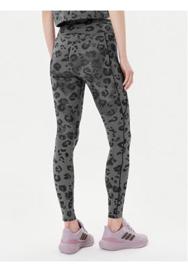 Adidas - adidas Legginsy Optime Essentials JN2650 Szary Slim Fit. Kolor: szary. Materiał: syntetyk