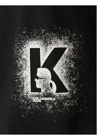 Karl Lagerfeld Jeans T-Shirt B3M17029 Czarny Regular Fit. Kolor: czarny. Materiał: bawełna #2