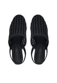 TOMMY HILFIGER - Tommy Hilfiger Czółenka Pointed Toe FW0FW09213 Czarny. Kolor: czarny. Materiał: skóra #3