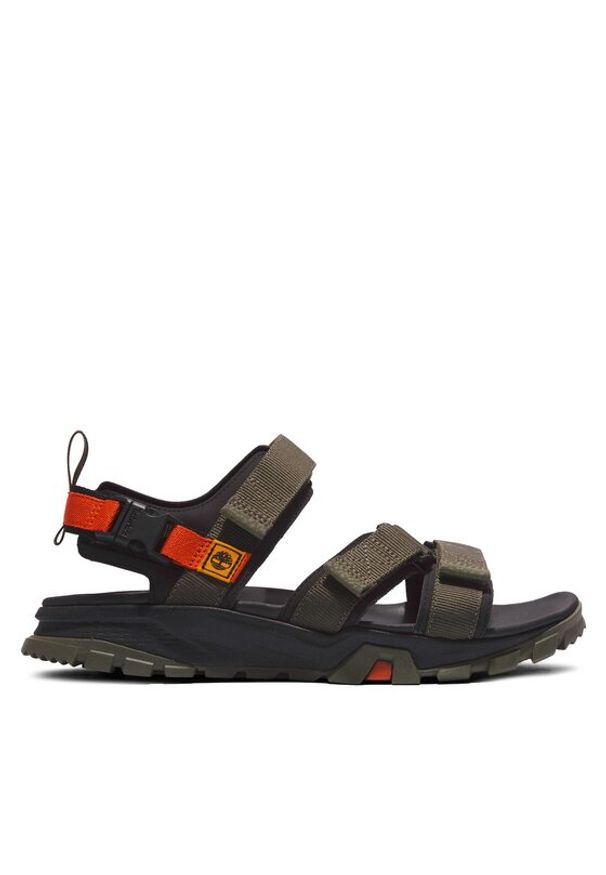 Timberland Sandały Garrison Trail Web Sandal TB0A5TC2A581 Khaki. Kolor: brązowy. Materiał: materiał