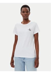 Calvin Klein Jeans Komplet 2 t-shirtów J20J219734 Żółty Slim Fit. Kolor: żółty. Materiał: bawełna #4
