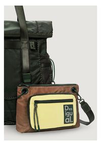 Desigual Plecak 26SAKY06 Khaki. Kolor: brązowy. Materiał: materiał #4