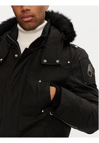 Moose Knuckles Kurtka puchowa M32MP261SX Czarny Regular Fit. Kolor: czarny. Materiał: bawełna #3