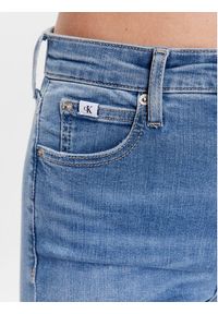Calvin Klein Jeans Jeansy J20J220626 Niebieski Skinny Fit. Kolor: niebieski