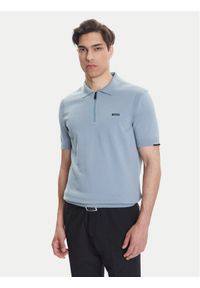 BOSS Polo K_Ever-X PS 50541961 Szary Regular Fit. Typ kołnierza: polo. Kolor: szary. Materiał: bawełna