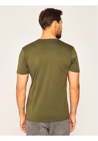 Alpha Industries T-Shirt Basic 100501 Zielony Regular Fit. Kolor: zielony. Materiał: bawełna #5