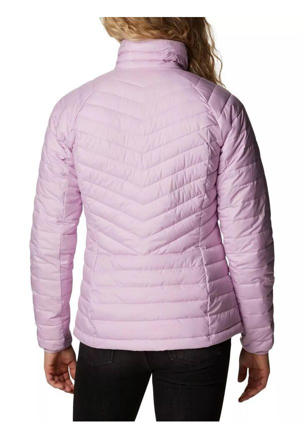 columbia - Kurtka uliczna damska Columbia Powder Lite II Full Zip. Kolor: różowy. Długość: krótkie