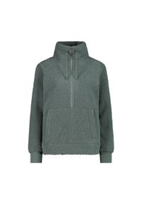 Bluza damska turystyczna CMP 32P3806. Kolor: wielokolorowy, zielony. Materiał: polar. Sezon: zima #1