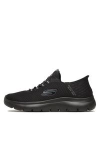 skechers - Skechers Sneakersy Summits High Range 232457/BBK Czarny. Kolor: czarny. Materiał: materiał #5