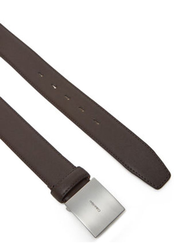 Calvin Klein Pasek Męski Plaque Buckle 35Mm LV04D7013G Kolorowy. Materiał: skóra. Wzór: kolorowy