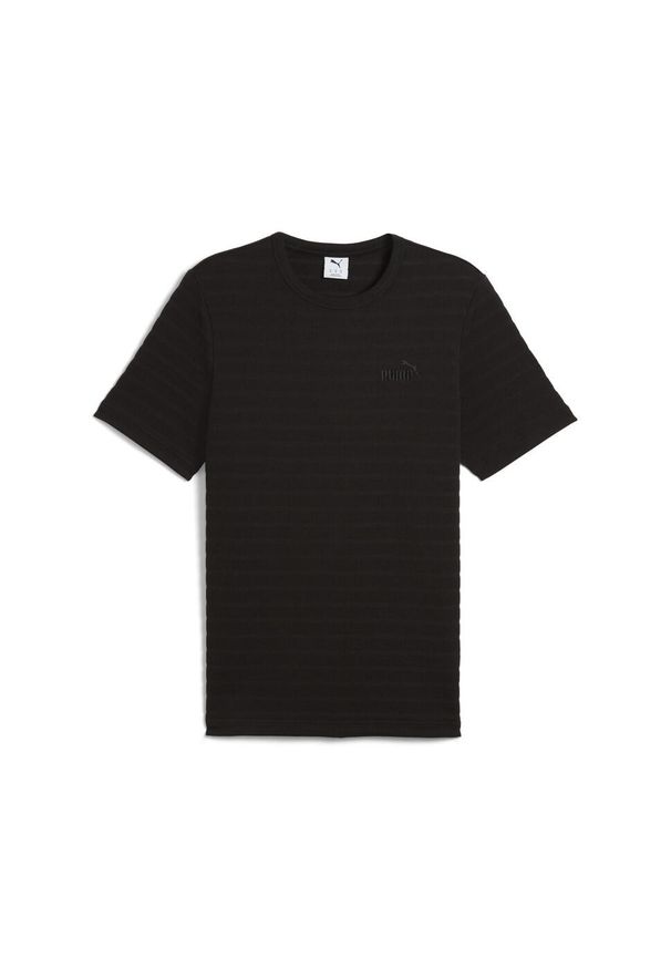Puma Koszulka Ess Elevated Structured 68472201. Kolor: czarny